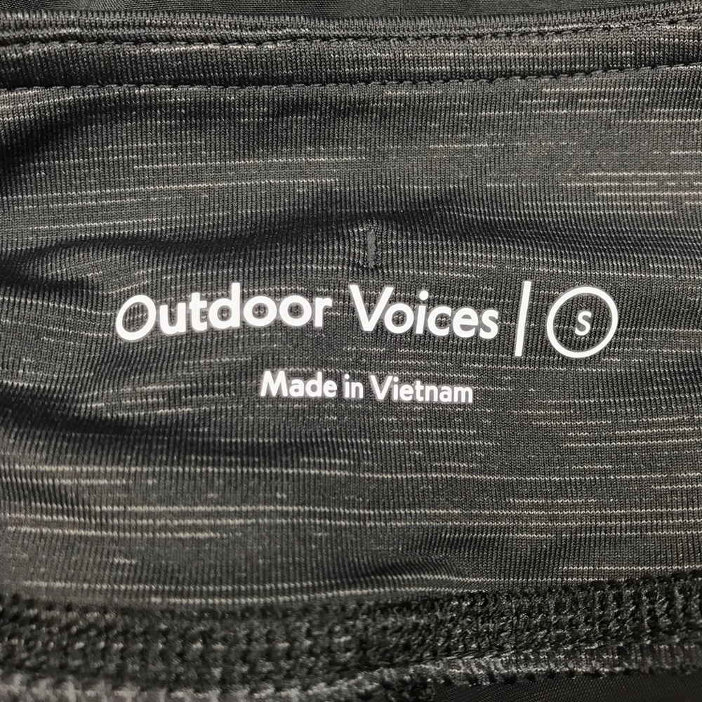 Outdoor Voices Hudson Athletic Skort Black Gray S - Picture 9 of 12